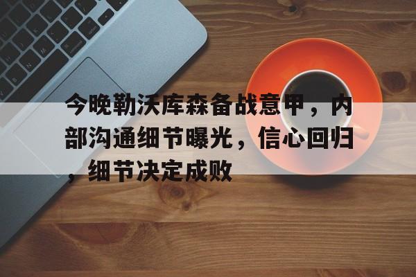 今晚勒沃库森备战意甲，内部沟通细节曝光，信心回归，细节决定成败的简单介绍-九游体育网站
